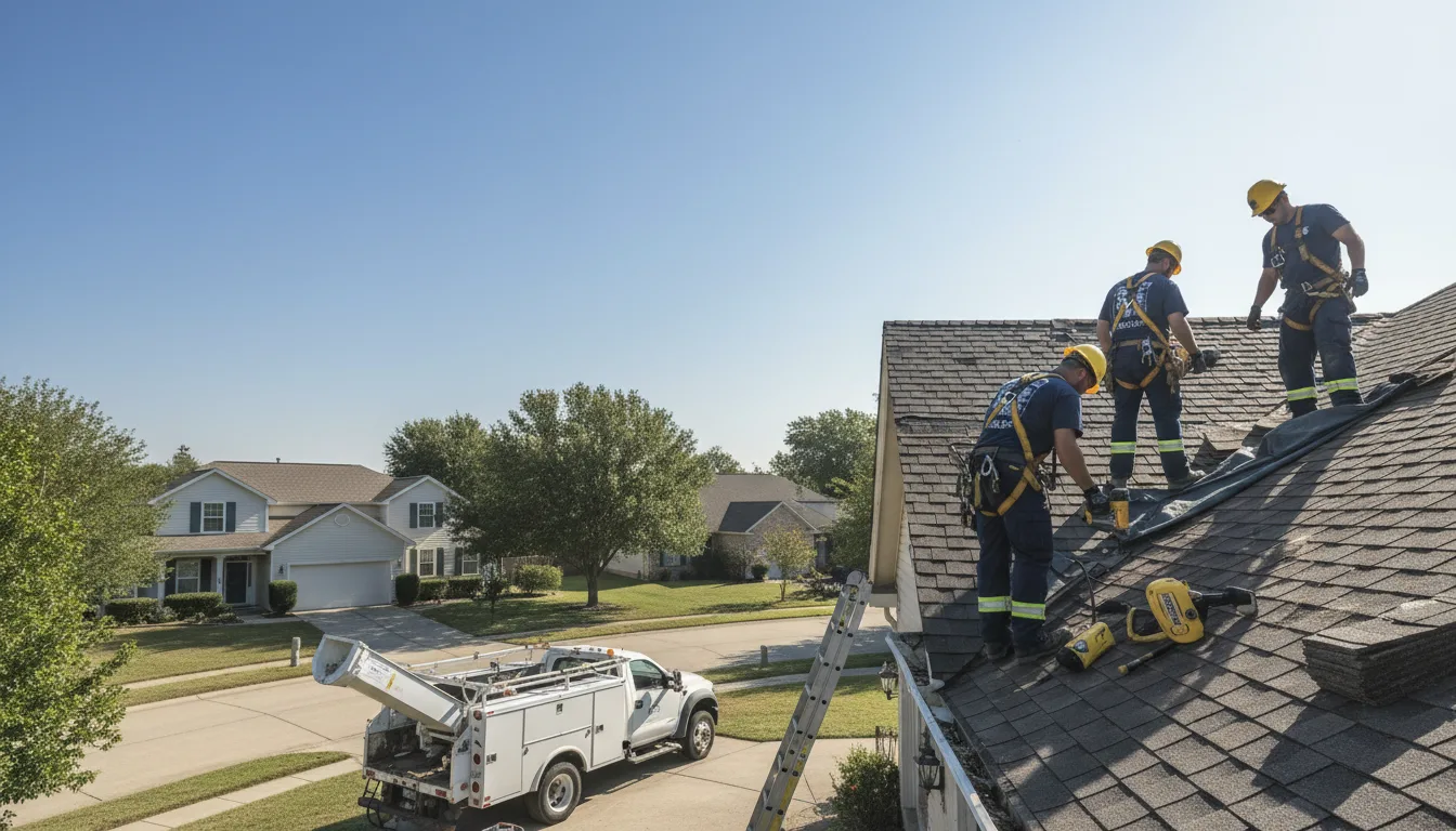 Roof Flashing Repair in Melville, NY